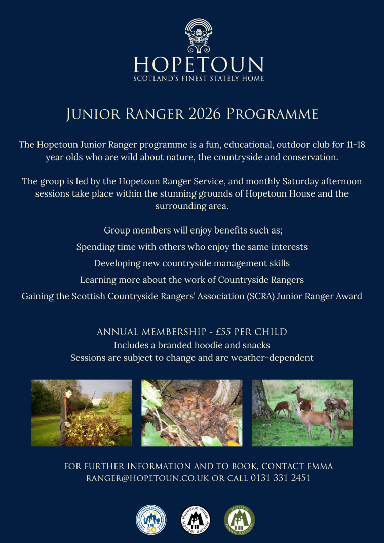 Junior Ranger Programme 2026 - Hopetoun