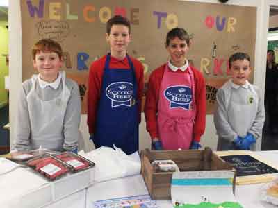 Ratho Primary pupil butchers