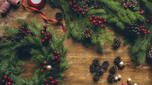 Wreath Making at Hopetoun House